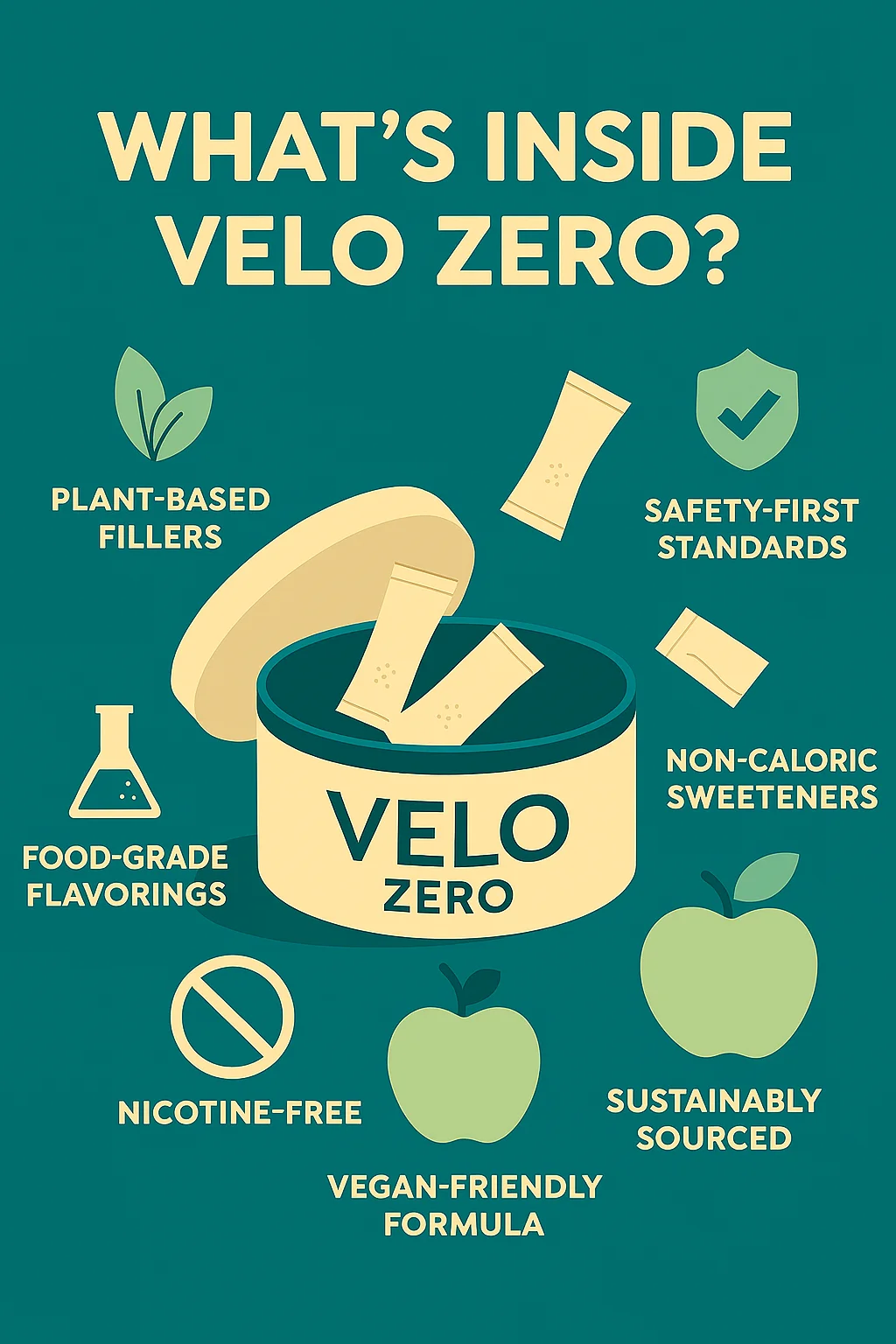 VELO Zero ingredients